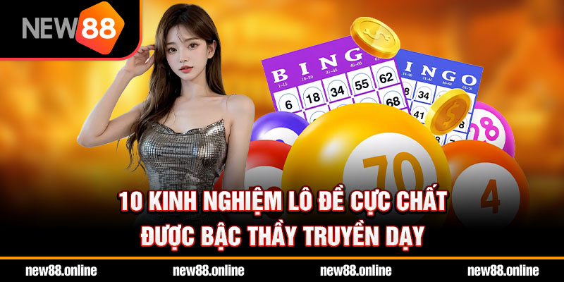 10 Kinh Nghiệm Lô Đề Cực Chất Được Bậc Thầy Truyền Dạy