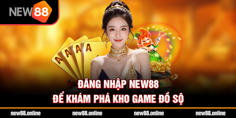 Đăng nhập NEW88 để khám phá kho game đồ sộ.