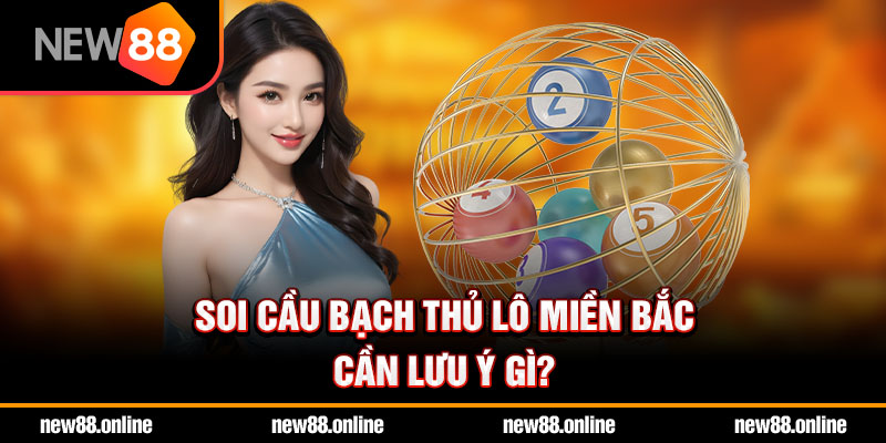 Soi cầu bạch thủ lô miền Bắc cần lưu ý gì?